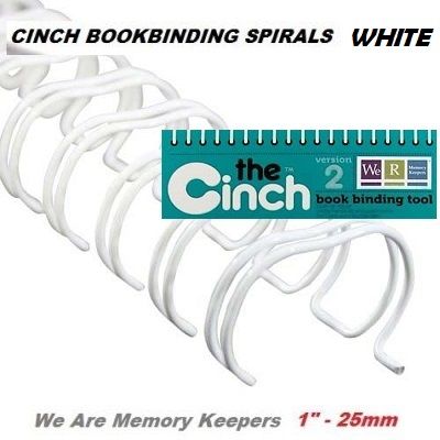 CINCH WIRE BINDING SPIRALS - Двойни спирали за подвързване  1