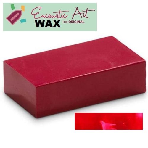 Encaustic WAX - Блокче цветен восък за Енкаустика № 42 MAGENTA