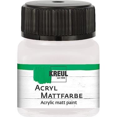 KREUL Acrylic matt paint 20 ml - White