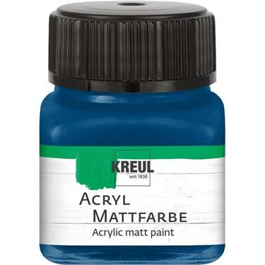 ACRYLIC MATT FARBE  20ML - Фин акрил и за маникюр DARK BLUE