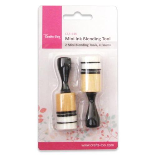 Mini INK Blending Tool 2cm - Инструмент за  разнасяне на мастила и дистрес ефект - 2бр.