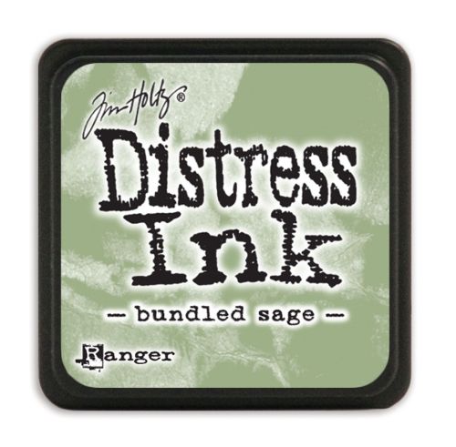 NEW MINI Distress ink pad by Tim Holtz - Тампон, "Дистрес" техника - Bundled sage