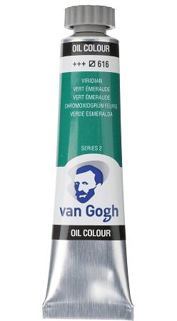 Van GOGH Oil ser2 - Маслена боя 20мл - Смарагдова Зелена / 616