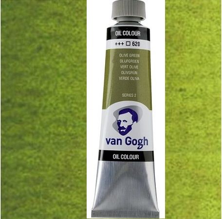 VAN GOGH Oil, 40ml * OLIVE GREEN - Маслена боя - Маслинено зелено * 620