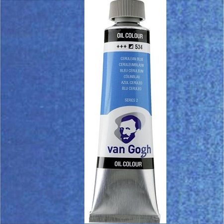 Van GOGH Oil - Маслена боя 40мл II серия - Церулиан синя / 534