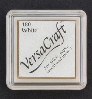 VersaCraft WHITE - Тампон с мастило за дърво, текстил, картон и др.