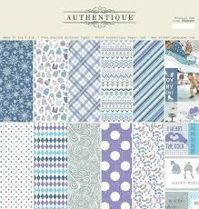 AUTHENTIQUE USA # FROSTED 12" x 12"- Дизайнерски блок 30.5 X 30.5