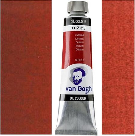 Van GOGH Oil - Маслена боя 40мл II серия - Кармин / 318