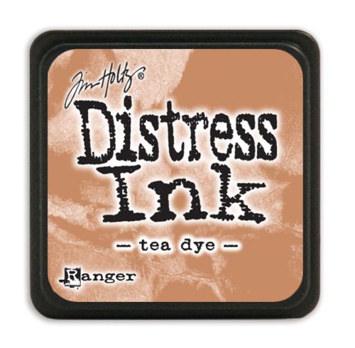 NEW MINI Distress ink pad by Tim Holtz - Тампон, "Дистрес" техника - Tea dye
