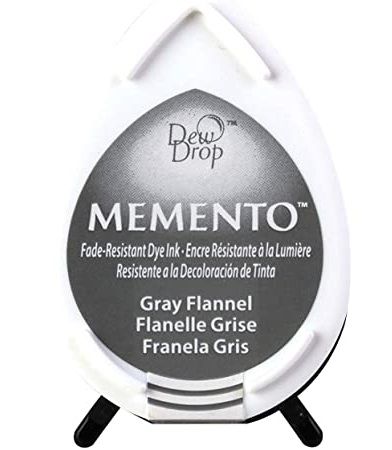 MEMENTO DEW DROP  - Тампон с ярък отпечатък GRAY FLANNEL