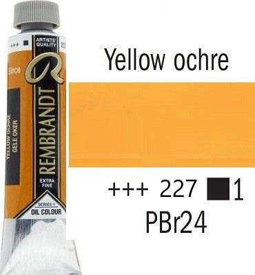 REMBRANDT Екстра Фини Маслени Бои 40 мл. - Yellow Ochre 1, № 227