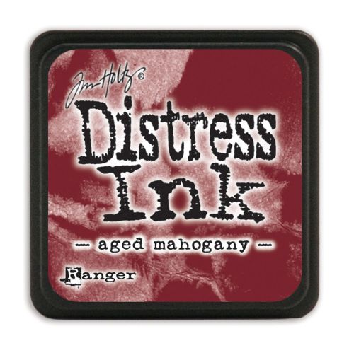 NEW MINI Distress ink pad by Tim Holtz - Тампон, "Дистрес" техника - Aged mahogany 
