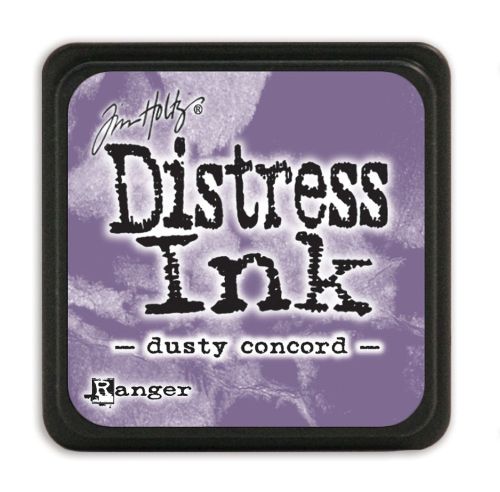 NEW MINI Distress ink pad by Tim Holtz - Тампон, "Дистрес" техника - Dusty concord 