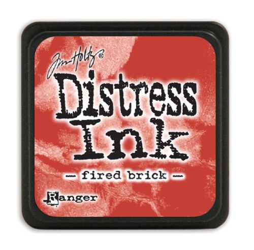 NEW MINI Distress ink pad by Tim Holtz - Тампон, "Дистрес" техника - Fired brick