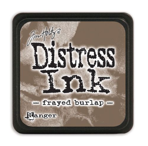 NEW MINI Distress ink pad by Tim Holtz - Тампон, "Дистрес" техника - Frayed burlap 