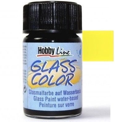 KREUL Glass Color Transparent - Прозрачна боя за стъкло, 20 мл. - Lemon