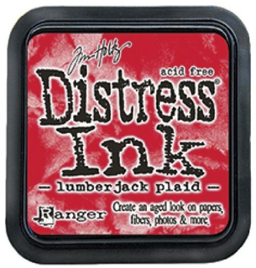 Distress ink pad by Tim Holtz - Тампон, "Дистрес" техника - Lumberjack Plaid