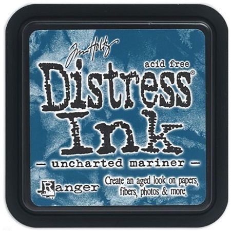 Distress ink pad by Tim Holtz - Тампон, "Дистрес" техника - Unchartered Mariner