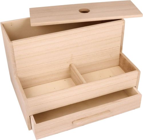 ARTEMIO, Storage cabinet - Дървен органайзер за бюро 25x18x16см