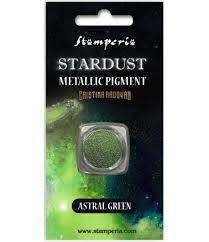 Сух пигмент , Роза - Stardust Metallic Pigment Astral green 0,5g
