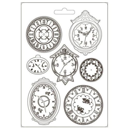 Soft Mould A4 - Garden of Promises clocks - Профи серия форми за моделиране и отливки 