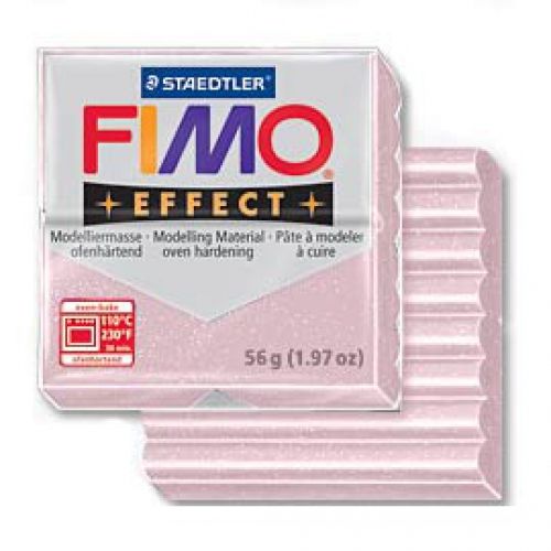 FIMO EFFECT - ПОЛИМЕРНА ГЛИНА Rose quartz 206