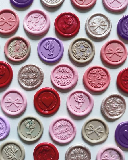 WAX STAMPS, CALLIGRAPHY SETS