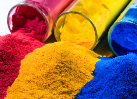 Pigment Powders and Inks 
