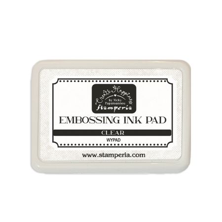 Stamperia, Create Happiness Embossing pad - Тампон за ембос - Прозрачно