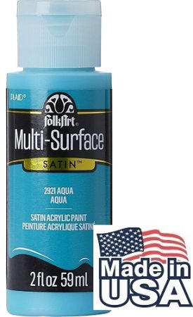 Multi-Surface Satin Acrylic Paints - Aqua