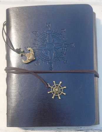 VINTAGE JAP BOOK - албум 25х18cм MARINE DARK BLUE