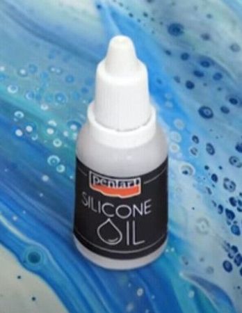 PENTART - SILICONE OIL for POURING MEDIUM, 20 ml.