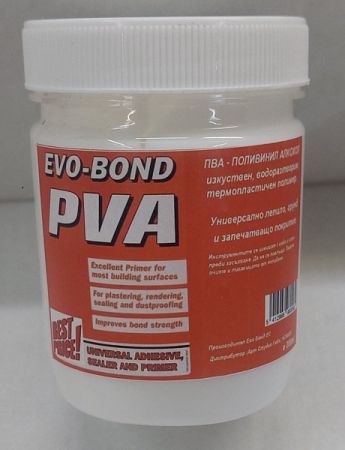 PVA EVO BOND - PVA лепило , грунд и завършващо покритие 