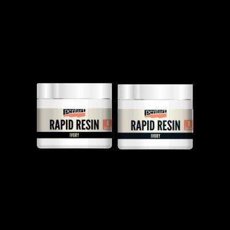 PENTART - Rapid resin 1:1 set 80 ml ivory