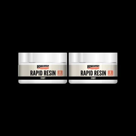 PENTART - Rapid resin 1:1 set 150 ml ivory