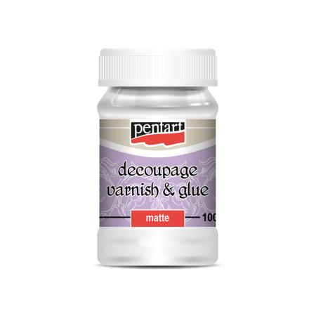 PENTART - Decoupage varnish&glue, matte 100 ml