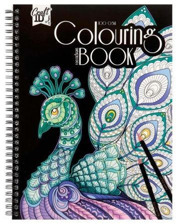 ANTI- STRESS COLOURING book 2 - арт книга за оцветяване 100 дизайна