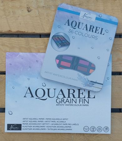 NASSAU FINE ART AQUARELL SET