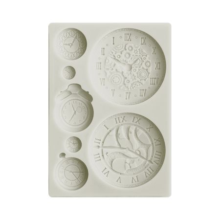 Silicon mould A6 - Around the world clocks
