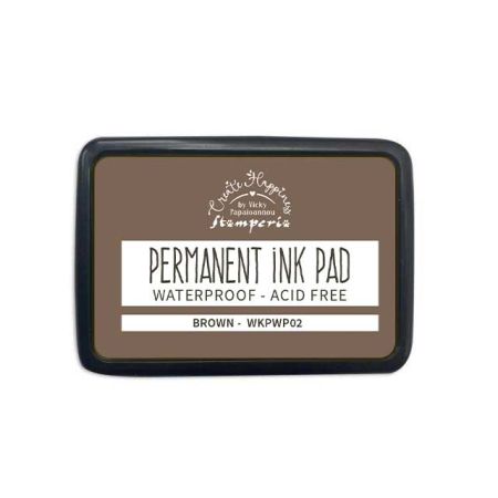 Create Happiness Permanent Ink pad - Brown
