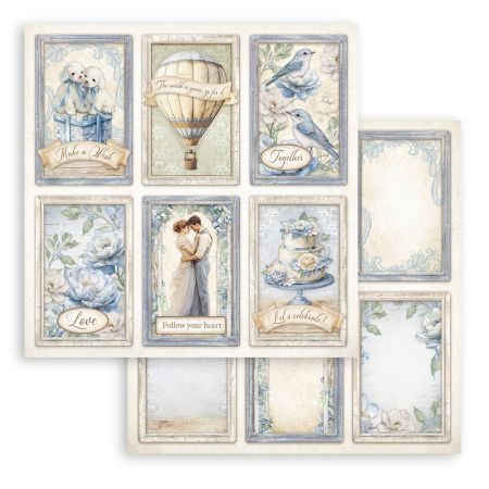 STAMPERIA, Timeless 6 cards 12x12 Inch Paper Sheets
