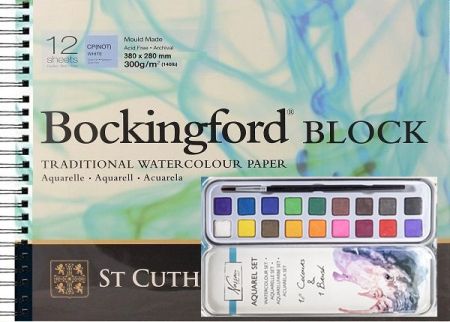 NASSAU CANSON  MIXED MEDIA WATERCOLOUR SET