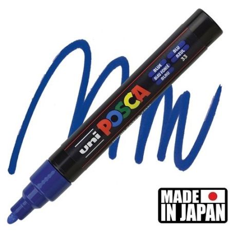 ACRYLIC MARKER POSCA PC-3M FINE BLUE