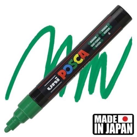 ACRYLIC MARKER POSCA PC-3M FINE GREEN