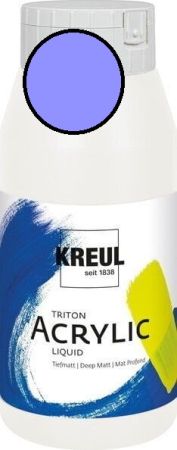 KREUL Triton Acrylic Liquid – Акрилна боя 750 ml - ЛАВАНДУЛА | Професионално качество