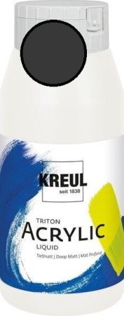KREUL Triton Acrylic Liquid – Акрилна боя 750 ml -  ГРАФИТЕНО Професионално качество