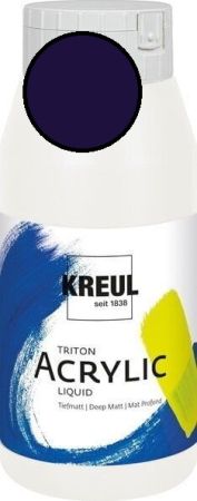 KREUL Triton Acrylic Liquid – Акрилна боя 750 ml -  ПЕЙНС СИВО Професионално качество