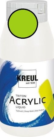 KREUL Triton Acrylic Liquid – Акрилна боя 750 ml - ВЕРМИЛИАН ЗЕЛЕНА   Професионално качество
