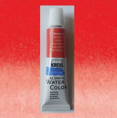 ELGRECO WATERCOLOUR 12ml tube VERMILLION