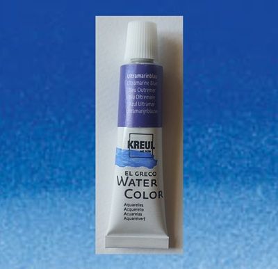 ELGRECO WATERCOLOUR 12ml tube ULTRAMARINE